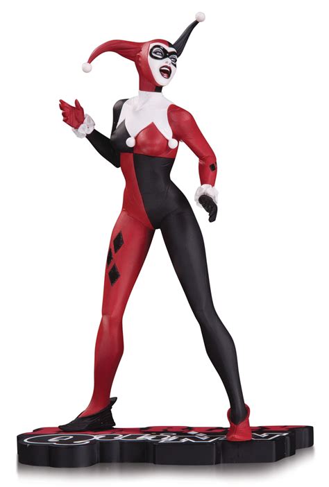 Harley Quinn Red, White & Black Statue By Jae Lee – Brian.Carnell.Com