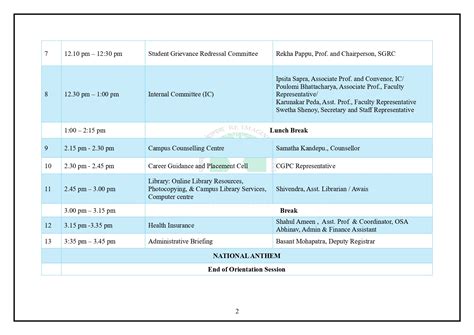 TISS HYDERABAD CAMPUS ORIENTATION SCHEDULE 2024-26 | Admissions, TISS
