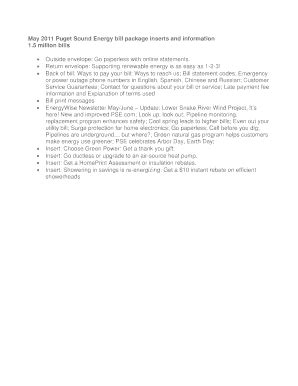 Fillable Online May 2011 inserts - Puget Sound Energy Fax Email Print ...
