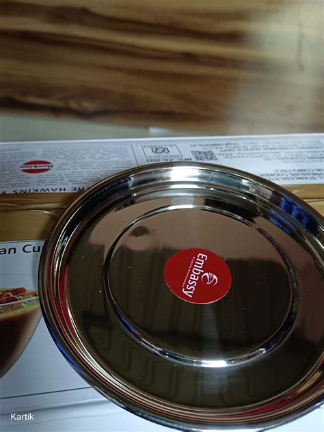 Buy Embassy SS Cooker Separator P3 Suitable for 3 litres Prestige ...