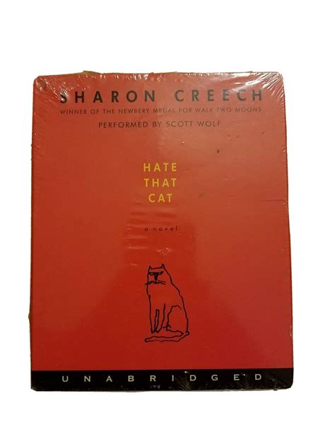 Hate That Cat CD 2008 by Creech, Sharon Kids Audiobook (USA SHIPS FREE ...