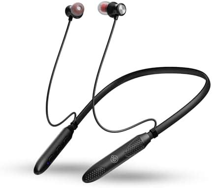 JGD Boom T2 Bluetooth 5.0 Neckband with Up to 25 Hours Playtime and Hi ...