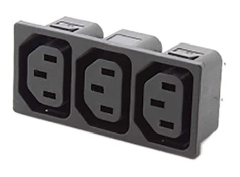 RS PRO | RS PRO C13 Snap-In IEC Connector Socket, 10A, 250 V | 896-2142 ...