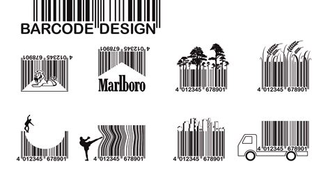 Image result for Long Bar Code Design