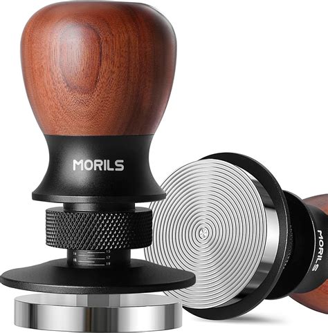 Amazon.com: IKAPE 53MM Espresso Tamper Kit 3 IN 1 Black, Coffee Tamper ...