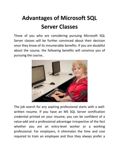 Microsoft SQL Server Classes 的图像结果
