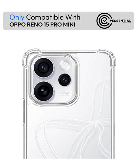 Best Oppo Reno 15 Pro Mini Back Cover Case | Essential - Bumper Clear