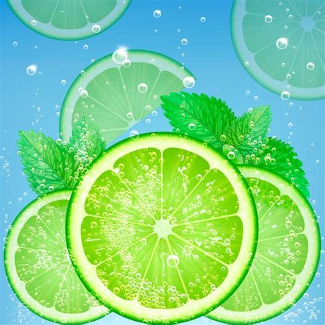 Fresh lime | Premium Vector