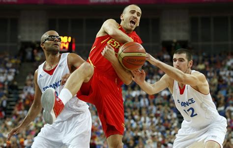 Spain Beat France in a Bad-tempered Game; Referees Avert Brawl [PHOTOS ...
