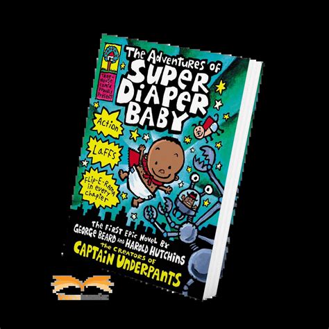 خرید کتاب انگلیسی The Adventures of Super Diaper Baby