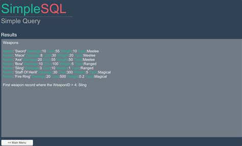 Unity Get Data From SQL 的图像结果