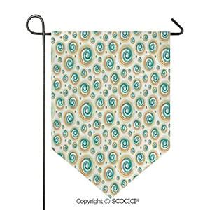 Easy Clean Durable Charming 12x18.5in Garden Flag Trippy Paint Brush ...