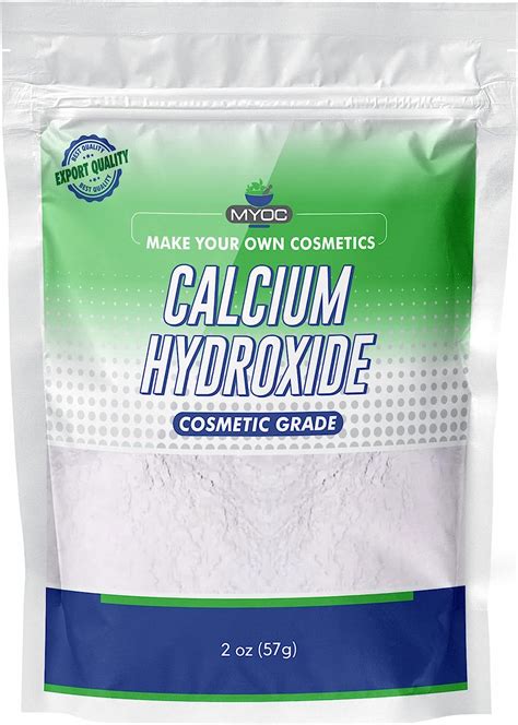 Amazon.com: Myoc Calcium Hydroxide Powder- 2oz, Calcium Hydroxide ...