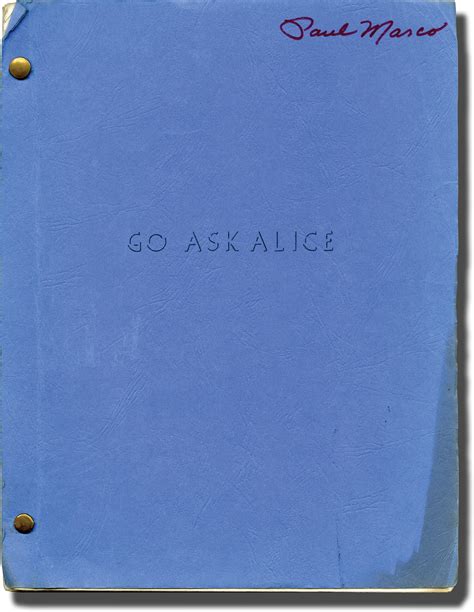 Go Ask Alice | John Korty, Ellen M. Violett, Beatrice Sparks, Julie
