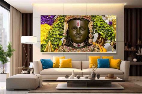 First Pics Of Ram Lalla Idol photo print ayodhya Ram Lalla images ...