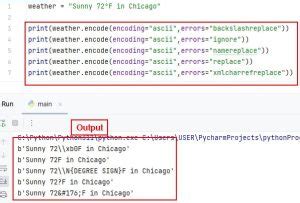 Image result for STR Encode Python