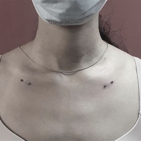 Dermal Collar Bone Piercing