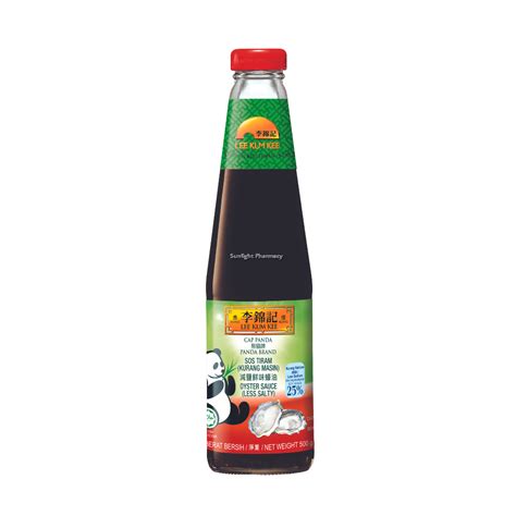 LEE KUM KEE Panda Oyster Sauce Less Salty 500G