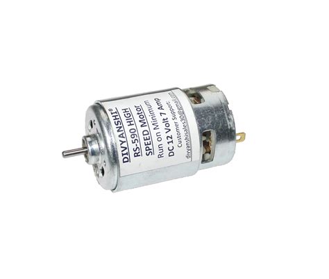 Divyanshi Metal RS-590 High Speed & Torque 12~18V DC Motor(12500~19000 ...