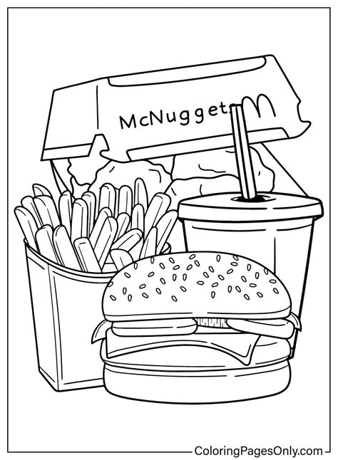 20+ McDonald's Coloring Pages - Free Printable PDF & Online Coloring