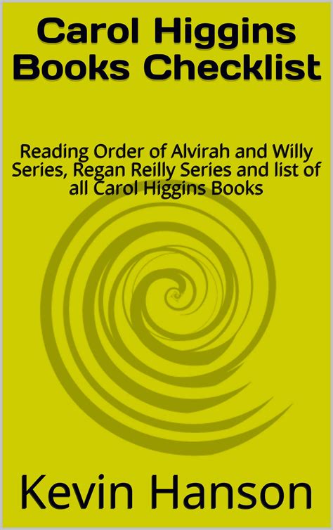 Buy Carol Higgins Books Checklist: Reading Order of Alvirah and Willy ...