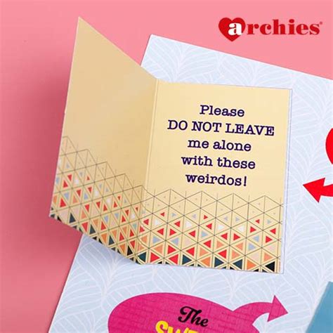 ARCHIES Original Aesthetic Farewell Greeting Card with Cute notes