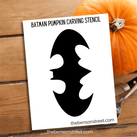 free batman pumpkin stencil #5625883 | Clipart Library