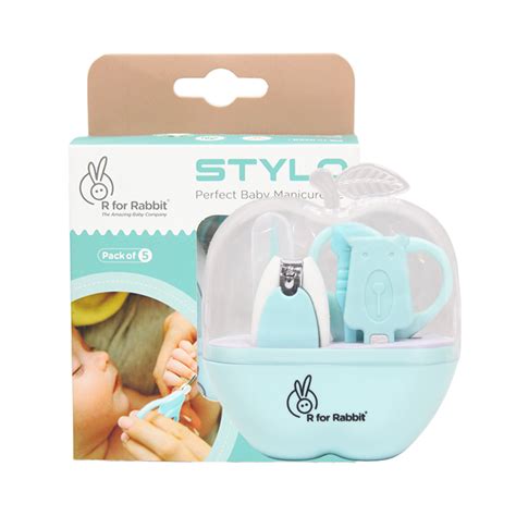 Stylo Apple New Born Grooming Kit Blue - Kiids Kingdom