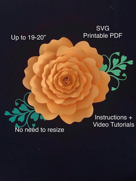 This item is unavailable - Etsy | Paper flowers, Large paper flower ...