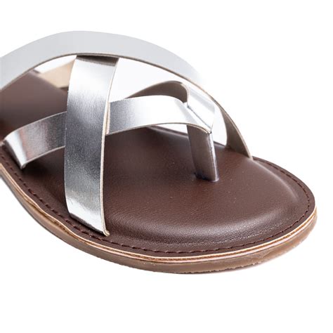 Crossover Flats - Silver – Dapperfeet