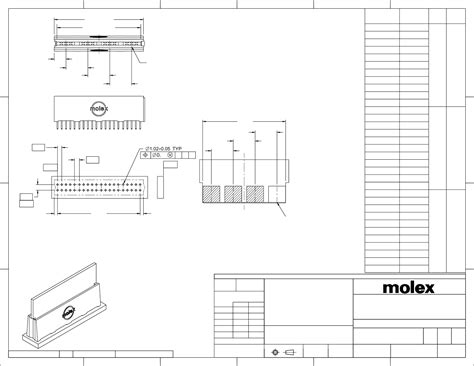 45719 Series Drawing Datasheet by Molex | Digi-Key Electronics