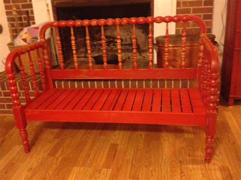 Bench Made from Jenny Lynn Bed