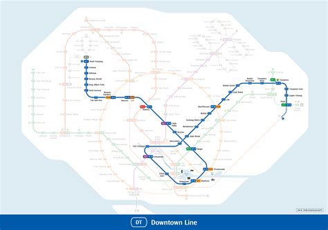 Downtown Mrt Map