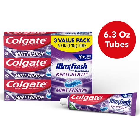 Image result for Colgate Max Fresh Knockout Toothpaste