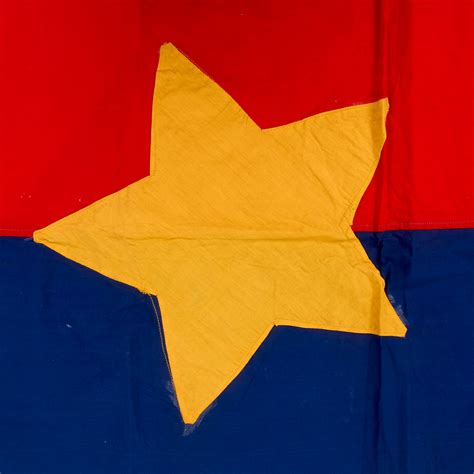 Original Vietnam War North Vietnamese Army Viet Cong Flag / Banner - 3 ...