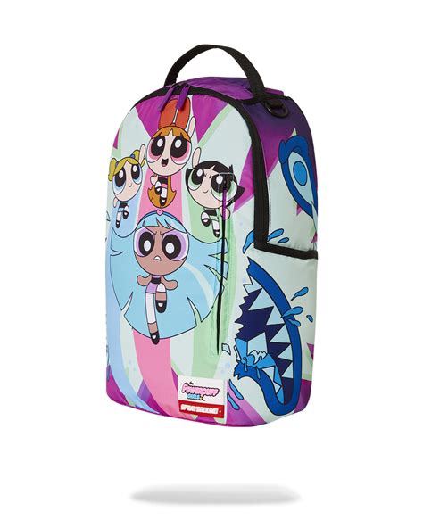 POWER PUFF GIRLS MONSTER SHARK SPRAYGROUND BACKPACK – Aventura Kids