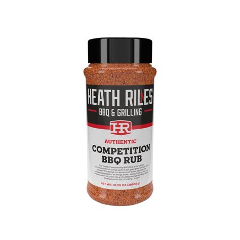 Heath Riles - Competition BBQ Rub Shaker - Pinecraft Barbecue LLC.