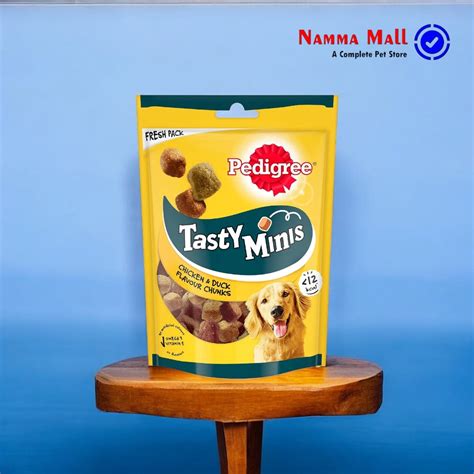Pedigree Tasty Minis - Chicken & Duck Flavor Cubes - Treat for Dogs ...