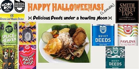Happy HalloweeNasi (Lemak) - Delicious Deeds under a Howling Moon ...