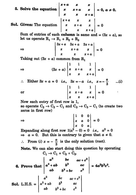 Image result for Determinnts Class 12 Formulas