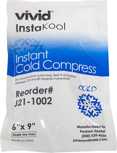 Amazon.com: Instant Cold Pack | Disposable Ice Packs - Cold Therapy ...