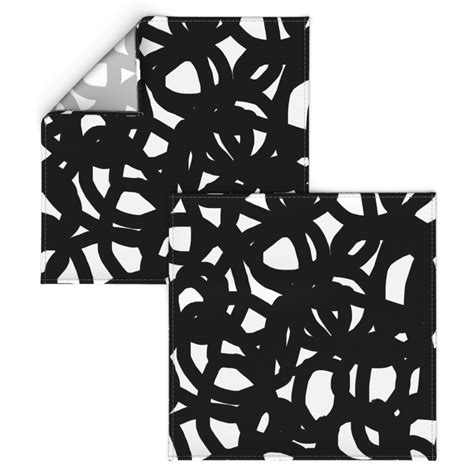 Freestyle - Black Cloth Napkin | Shutterfly