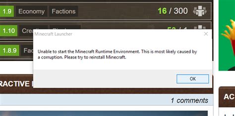Image result for How to Fix Minecraft Corrupted Runtime Problem