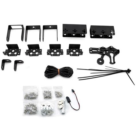 6DOF Metal Robotic Arm Kit – Mechanical Clamp (No Servo)