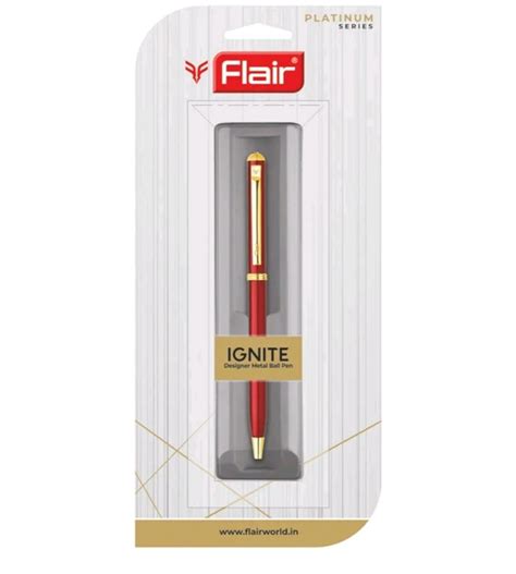 Flair Platinum Series Ignite Ball Pen Blister Pack | Swiss Tip ...