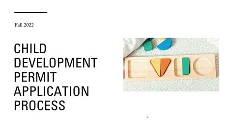 Child Development Permit Application Process