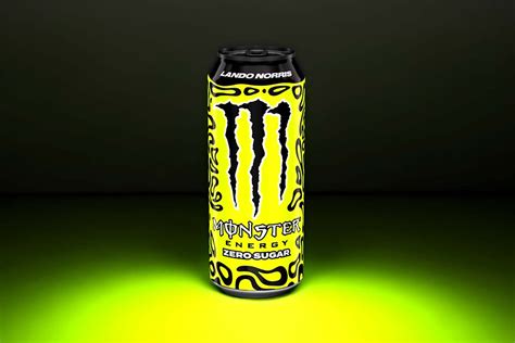 Monster Energy and Lando Norris special edition energy drink
