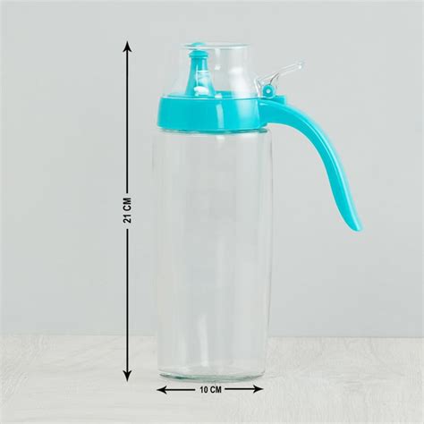 Buy Pamolive-Drizzle Solid Oil Jar - Glass - Oil jar - 14 cm L x 8 cm W ...