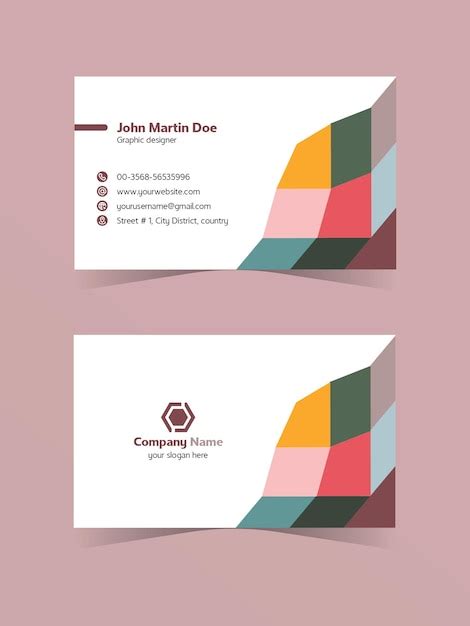 Business Card Layout Ideas Vectors & Illustrations for Free Download