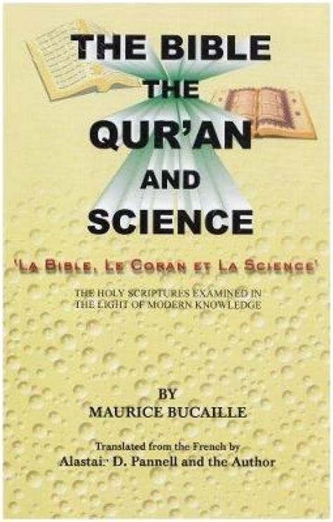 Buy The Bible Quran and Science: Holy Scriptures Examined in the Light ...
